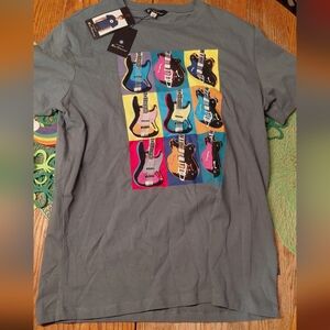 Ben Sherman Blue Graphic T-Shirt